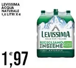 Vantaggio Cash&Carry Levissima acqua naturale offerta