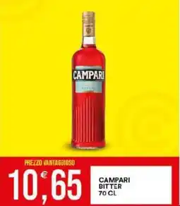 Vantaggio Cash&Carry Campari bitter offerta