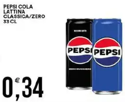 Vantaggio Cash&Carry Pepsi cola lattina classica/zero offerta