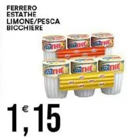Vantaggio Cash&Carry Ferrero estathe limone/pesca bicchiere offerta