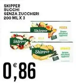 Vantaggio Cash&Carry Skipper succhi senza zuccheri offerta