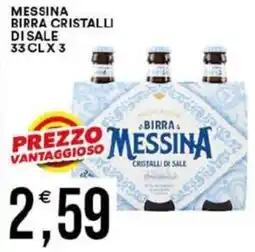 Vantaggio Cash&Carry Messina birra cristalli di sale offerta