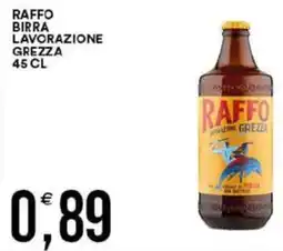 Vantaggio Cash&Carry Raffo birra lavorazione grezza offerta