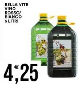 Vantaggio Cash&Carry Bella vite vino rosso/ bianco offerta
