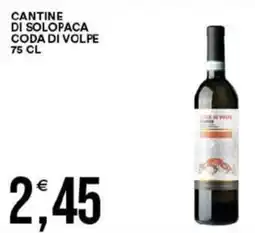 Vantaggio Cash&Carry Cantine di solopaca coda di volpe offerta