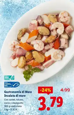 Lidl Gastronomia di Mare Insalata di mare offerta