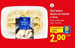 Lidl Chef Select Gyoza con maiale e verza offerta