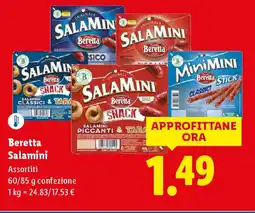 Lidl Beretta Salamini offerta