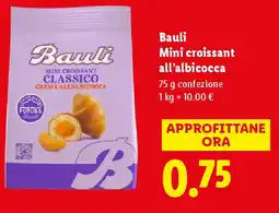 Lidl Mini croissant all'albicocca offerta