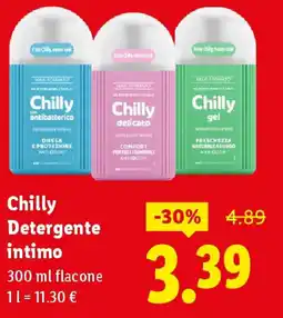 Lidl Chilly Detergente intimo offerta