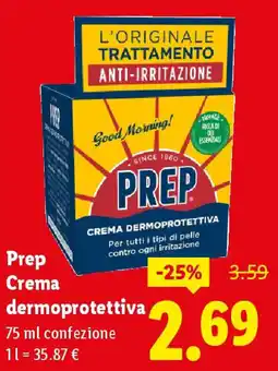 Lidl Prep Crema dermoprotettiva offerta