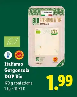 Lidl Italiamo Gorgonzola DOP Bio offerta