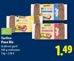 Lidl Tastino Pane Bio offerta