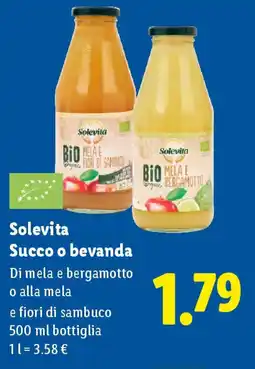 Lidl Solevita Succo o bevanda offerta