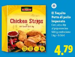 Lidl El Tequito Petto di pollo impanato offerta