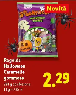 Lidl Ragolds Halloween Caramelle gommose offerta