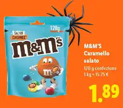 Lidl M&M'S Caramello salato offerta