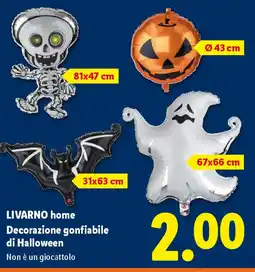 Lidl LIVARNO home Decorazione gonfiabile di Halloween offerta