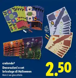 Lidl crelando Decorazioni o set bricolage di Halloween offerta