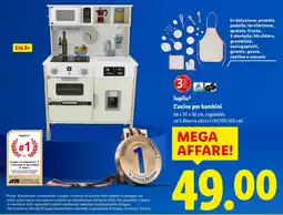 Lidl lupilu Cucina per bambini offerta