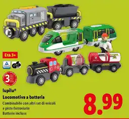Lidl lupilu Locomotiva a batteria offerta