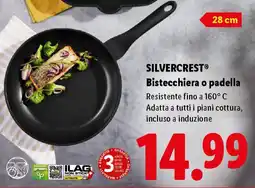 Lidl SILVERCREST padella offerta