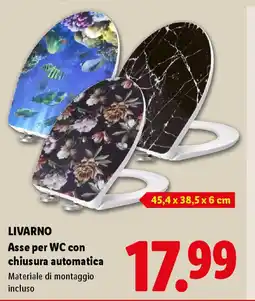 Lidl LIVARNO Asse per WC con chiusura automatica offerta