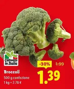 Lidl Broccoli offerta