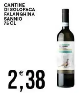 Vantaggio Cash&Carry Cantine di solopaca falanghina sannio offerta