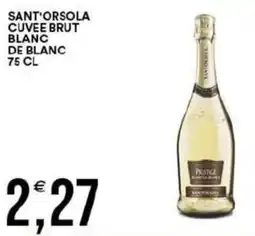 Vantaggio Cash&Carry Sant'orsola cuvee brut blanc de blanc offerta