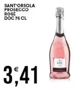 Vantaggio Cash&Carry Sant'orsola prosecco rose doc offerta