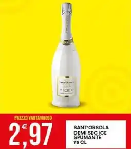 Vantaggio Cash&Carry Sant'orsola demi sec ice spumante offerta