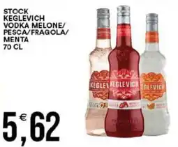 Vantaggio Cash&Carry Stock keglevich vodka melone/ pesca/fragola/ menta offerta