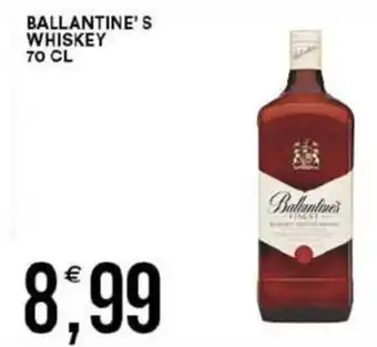 Vantaggio Cash&Carry Ballantine's whiskey offerta