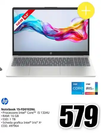 Hp Notebook 15-FD0103NL
