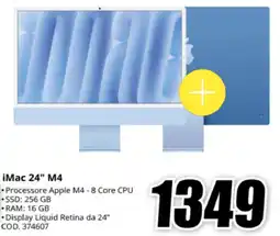 MediaWorld iMac 24" M4 offerta
