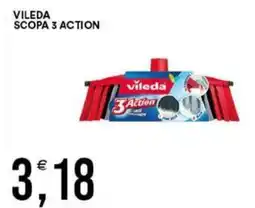Vantaggio Cash&Carry Vileda scopa 3 action offerta