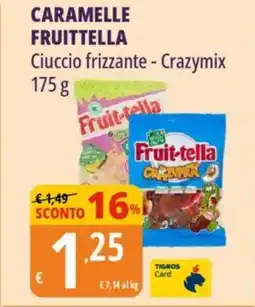 Tigros Caramelle FRUITTELLA offerta