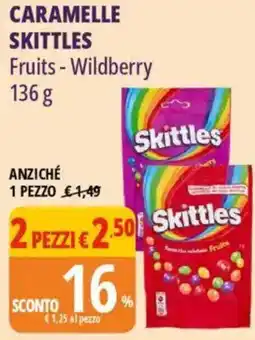 Tigros Caramelle SKITTLES offerta