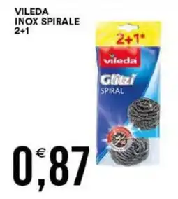 Vantaggio Cash&Carry Vileda inox spirale 2+1 offerta