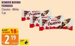 Tigros KINDER BUENO FERRERO 3 pz offerta