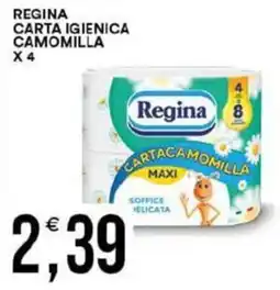 Vantaggio Cash&Carry Regina carta igienica camomilla offerta
