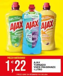 Vantaggio Cash&Carry Ajax tornado varie fragranze offerta
