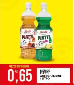 Vantaggio Cash&Carry Merilu piatti aceto/limone offerta