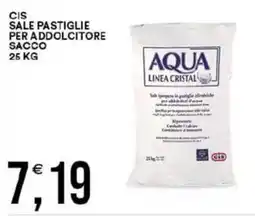Vantaggio Cash&Carry Cis sale pastiglie per addolcitore sacco offerta