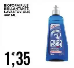 Vantaggio Cash&Carry Bioform plus brillantante lavastoviglie offerta