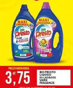 Vantaggio Cash&Carry Bio presto liquido 50 lavaggi varie fraganze offerta