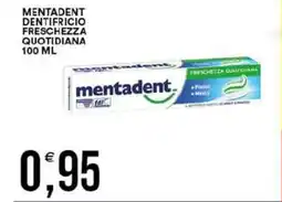 Vantaggio Cash&Carry Mentadent dentifricio freschezza quotidiana offerta