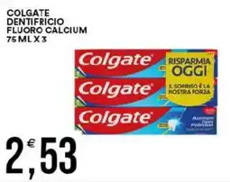 Vantaggio Cash&Carry Colgate dentifricio fluoro calcium offerta