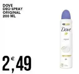 Vantaggio Cash&Carry Dove deo spray original offerta